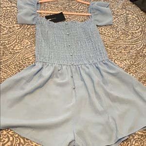 Off the shoulder romper NWT